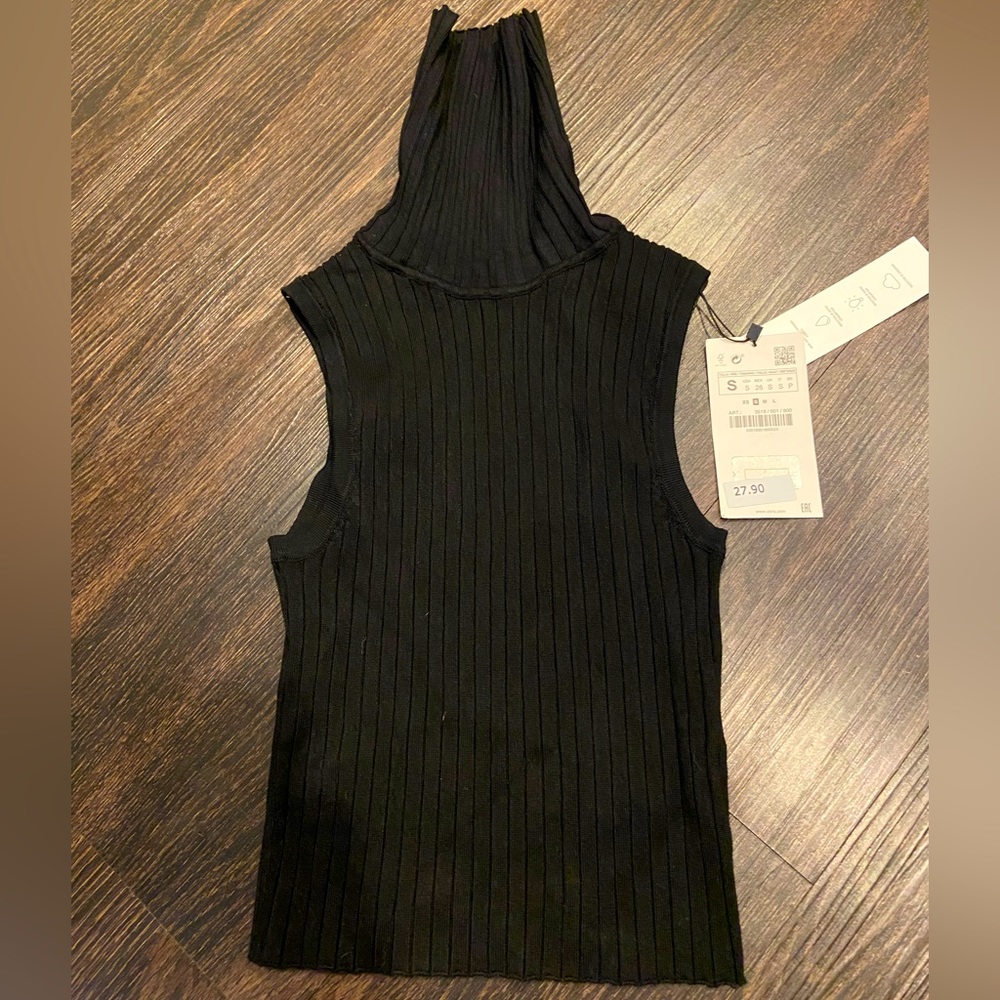 Zara Ribbed Top